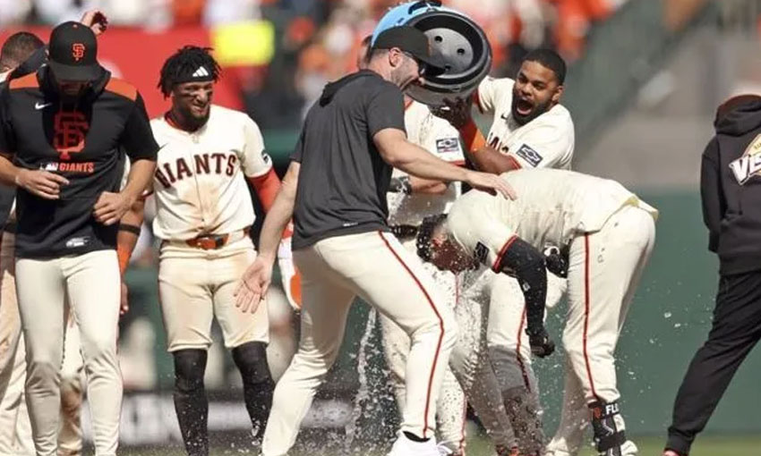 MLB》巨人22年來最佳開季 戰績超越道奇暫居大聯盟第1